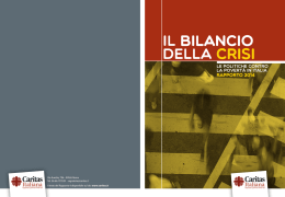 il bilancio della crisi