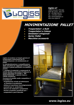 MOVIMENTAZIONE PALLET