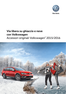 Accessori originali Volkswagen 2015»