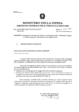 Missione diritti di agenzia
