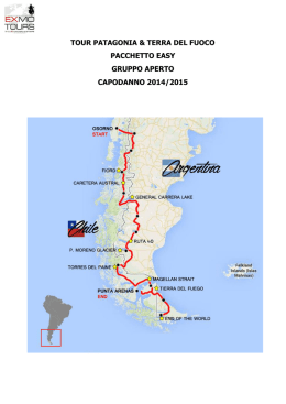 tour patagonia & terra del fuoco pacchetto easy gruppo aperto