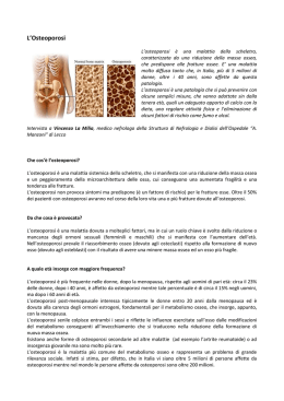 L`Osteoporosi