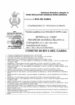 O C I O - Comune di Riva del Garda