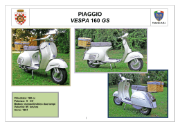 PIAGGIO VESPA 160 GS