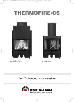 Copia di sk. THERMOFIRE_CS cod.663290 italiano 09 03 2011.qxp