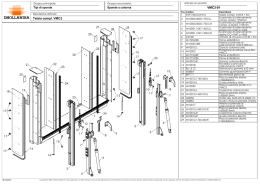 Telaio compl. VMC3 VMC3-01