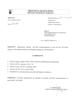 Scarica il PDF - Containers Fidenza