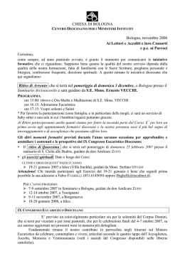 Lettera del novembre 2006 ()