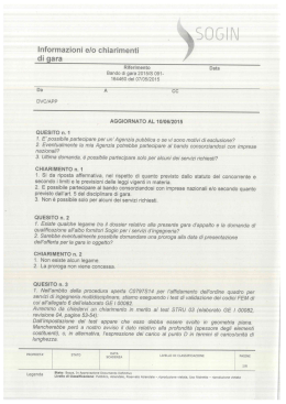 Informazioni elo chiarimenti