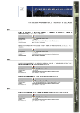 Crea un curriculum vitae personalizzato