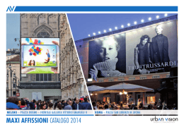 MAXI AFFISSIONI CATALOGO 2014