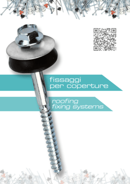 - Viti e prodotti di fissaggio Screws