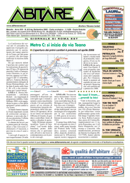 Settembre - Abitare a Roma