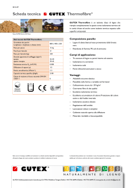 Scheda tecnica Thermofibre pdf, 363 KB