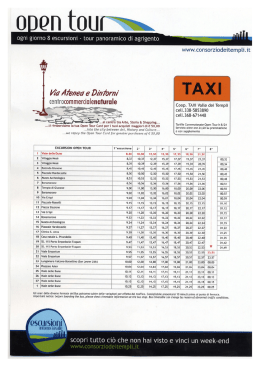 itinerario - Consorzio turistico Valle dei Templi