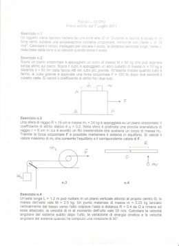 Traccia e risoluzione Luglio 2011