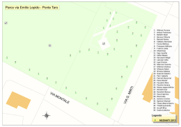 Parco via Emilio Lepido - Ponte Taro