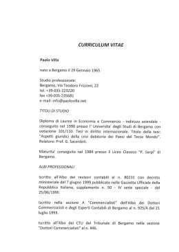 curriculum vitae