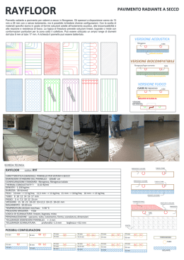 CATALOGO RAYFLOOR 2015 ITA catalogo rayfloor