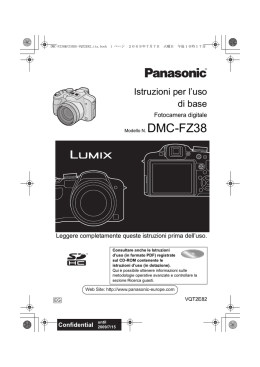 Istruzioni per l`uso di base - Panasonic Service Network Europe