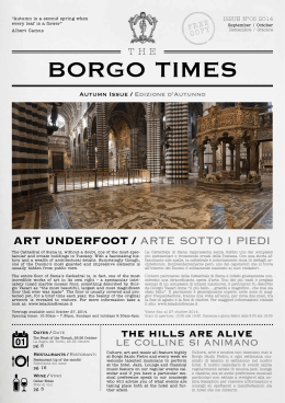 BORGO TIMES - Borgo Santo Pietro