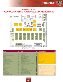 *XI-XIII ANMCO Piantine