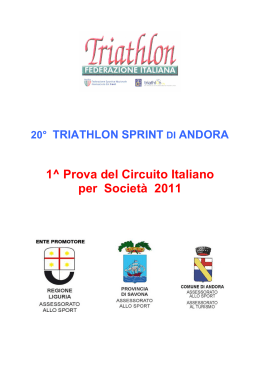 andora triathlon 2011 storia