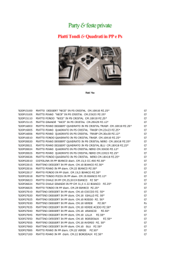 Il catalogo