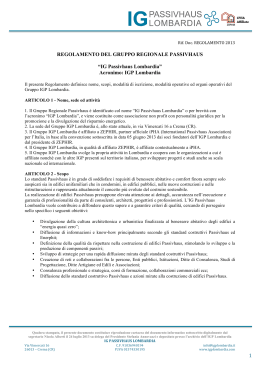 Clicca qui per scaricare il REGOLAMENTO DEL GRUPPO