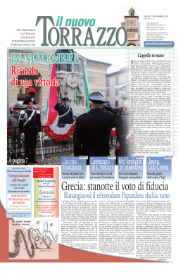 Edizione del 05/11/2011