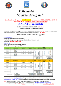 “Catia Avigni” - ASD Karate Viadana