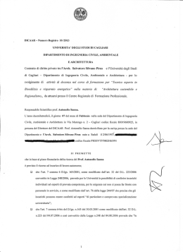 universita` degli studi di cagliari dipartimento di ingegneria civile