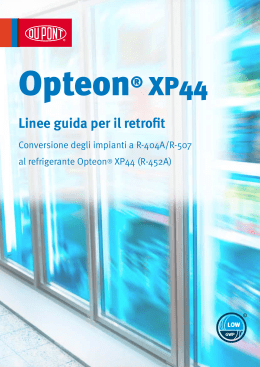 Linee guida per il retrofit - Rivoira Refrigerants s.r.l.