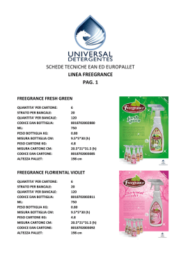 Scarica la scheda - Universal Detergentes