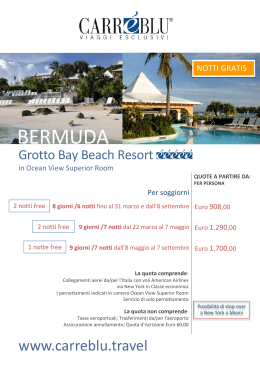BERMUDA - Grotto Bay Beach Resort