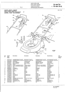 Page 1 VISTE ESPLOSE EXPLODED VIEWS VUES ECLATEES
