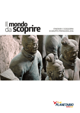 Il mondo - Planetario Viaggi