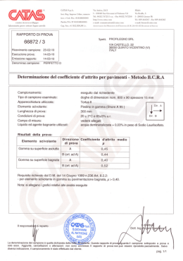 Determinazione coeff.