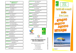 Volantino ESTATE 2012.trimestrale (giugno-luglio