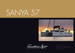 Brochure Sanya 57 en pdf