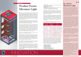 Product Focus: Silcomax Light