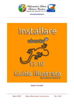 guida: Installare Ubuntu