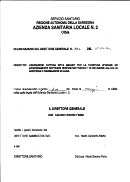 Delibera del 02 maggio 2011, n. 0997