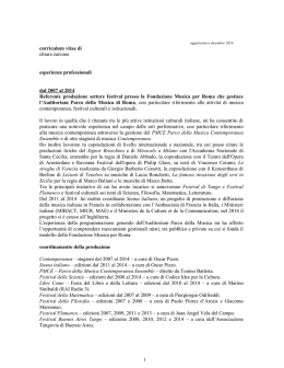 curriculum vitae