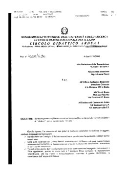 Scambio fax redazione -Le Iene- Direttore