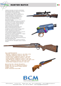 HUNTER MATCH - BCM europearms