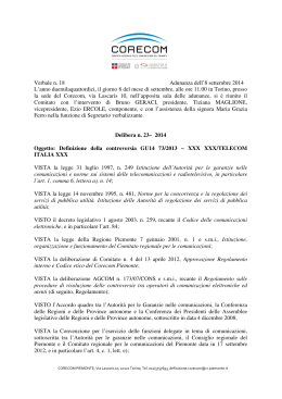 n. 23 del 08/09/2014 - Consiglio regionale del Piemonte
