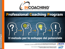 INCOACHING Scuola Coaching Brochure Generale 033 AICP