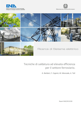 Tecniche di saldatura ad elevata efficienza per il settore