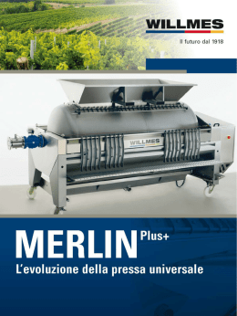 MERLIN Plus+ &ndash; L`evoluzione della pressa universale